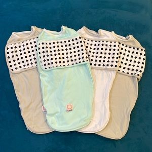 🌟 EUC Nanit Swaddle Set of Four in Size 3-6 months